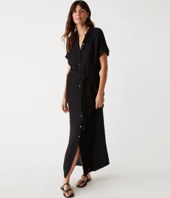 Allen Gauze Shirt Dress