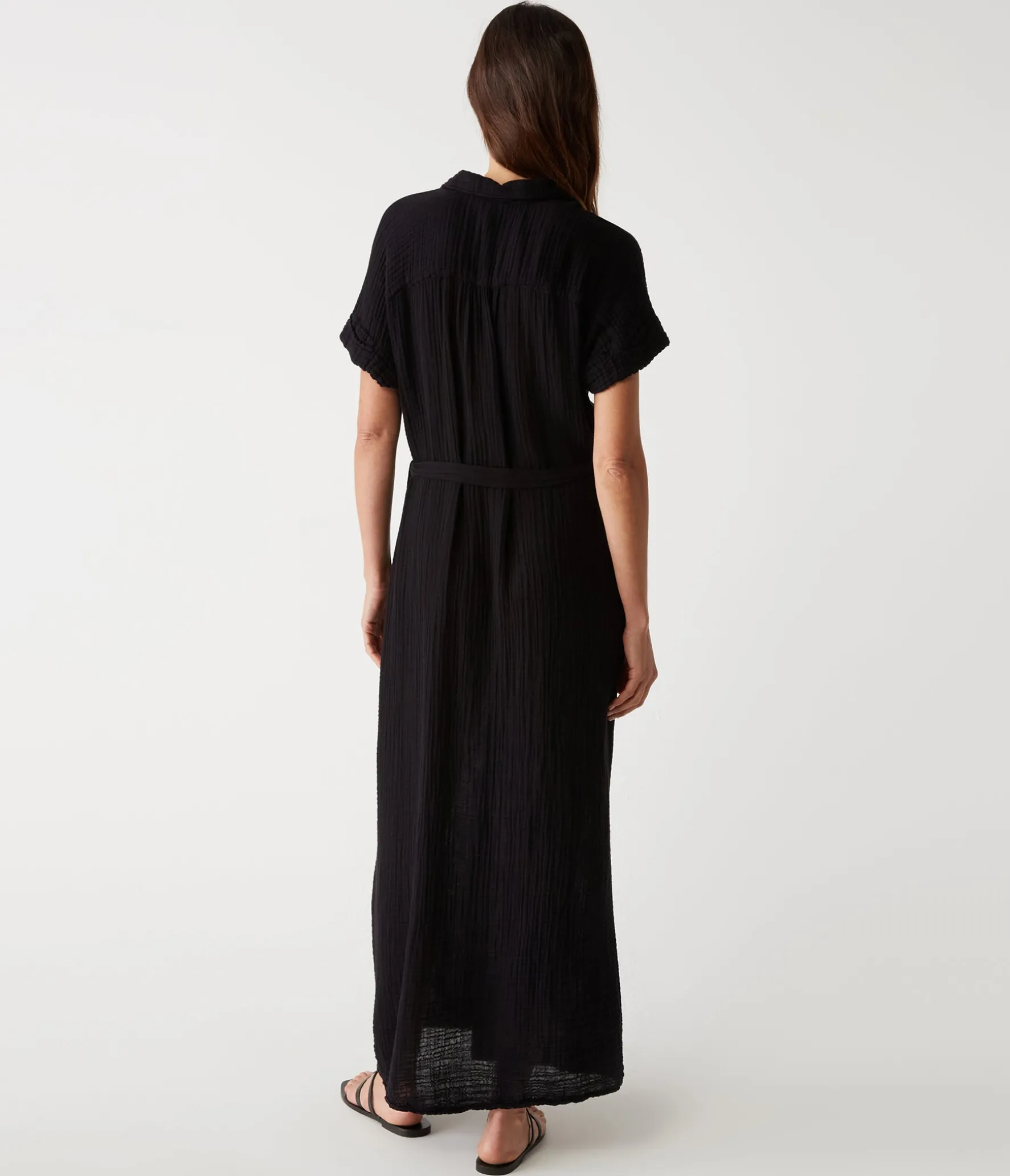 Allen Gauze Shirt Dress