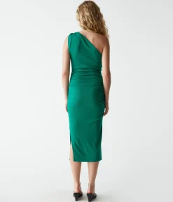 Andrea One Shoulder Midi Dress
