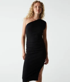 Andrea One Shoulder Midi Dress