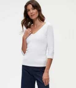 Angelina Shine V-Neck Tee