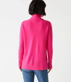 Audrey Cashmere Turtleneck Sweater