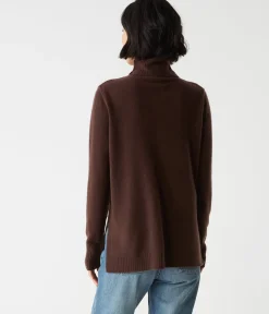 Audrey Cashmere Turtleneck Sweater