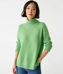 Audrey Cashmere Turtleneck Sweater