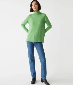 Audrey Cashmere Turtleneck Sweater