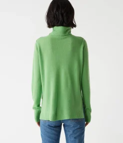 Audrey Cashmere Turtleneck Sweater