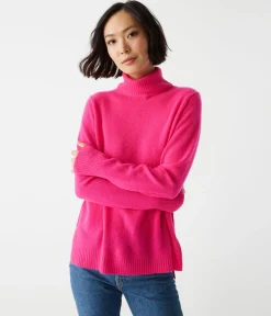 Audrey Cashmere Turtleneck Sweater