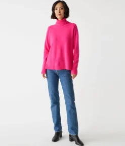 Audrey Cashmere Turtleneck Sweater