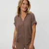 Bailey Gauze Button Down Shirt
