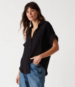 Bailey Gauze Button Down Shirt