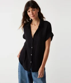 Bailey Gauze Button Down Shirt