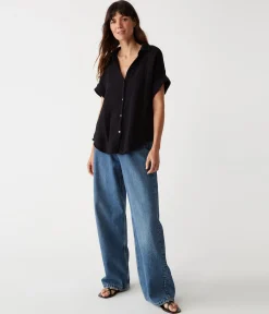 Bailey Gauze Button Down Shirt