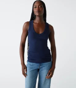 Blanche Ribbed Tank