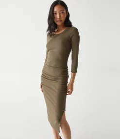 Christina Ribbed Midi Dress