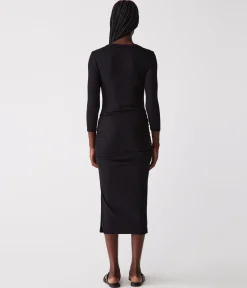 Christina Ribbed Midi Dress