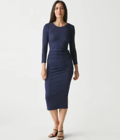 Christina Ribbed Midi Dress