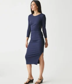 Christina Ribbed Midi Dress