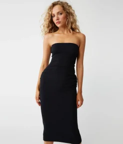 Cobie Strapless Midi Dress