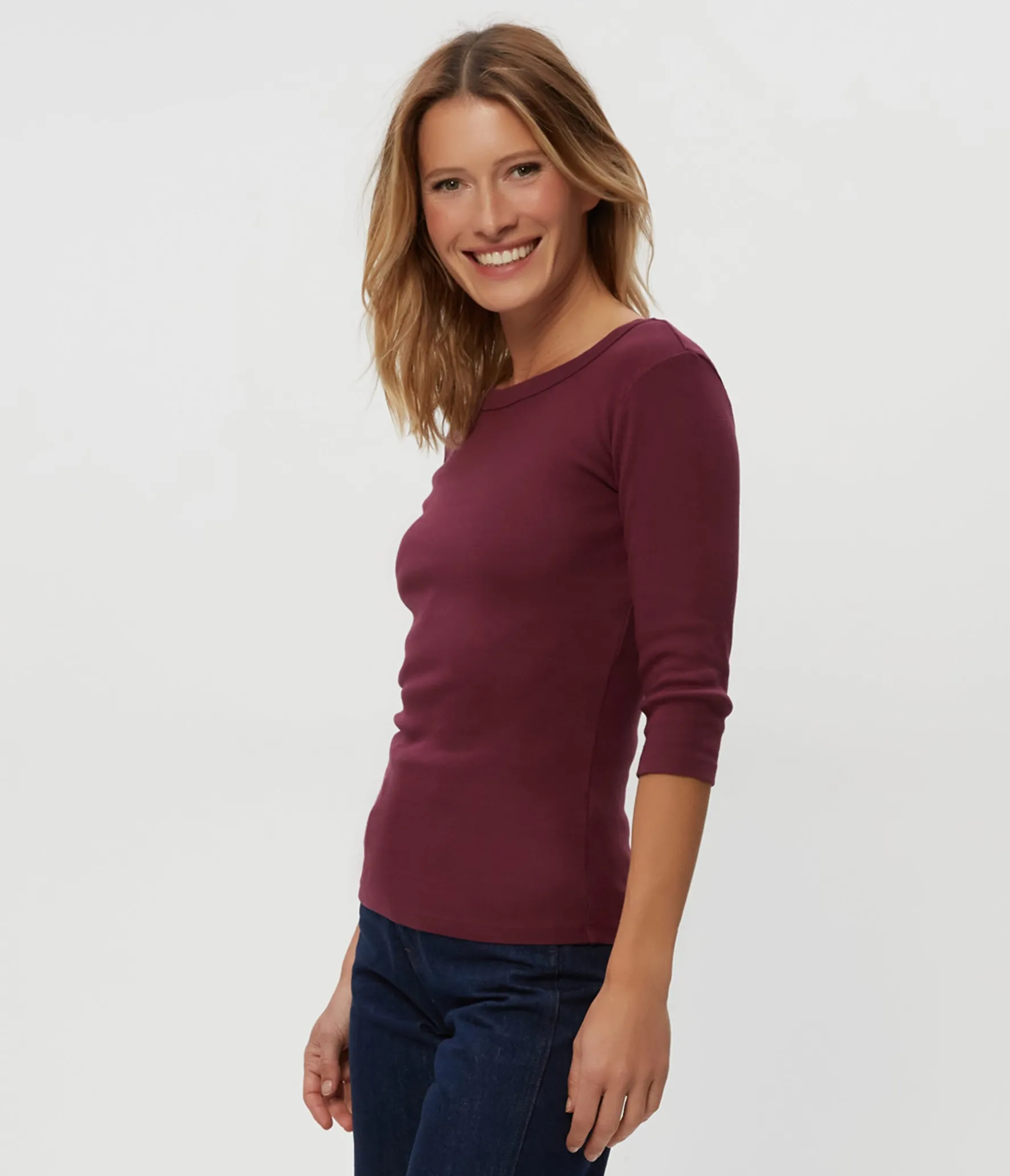 Dot 3/4 Sleeve Tee