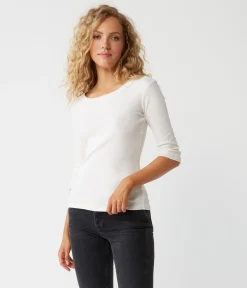 Dot 3/4 Sleeve Tee