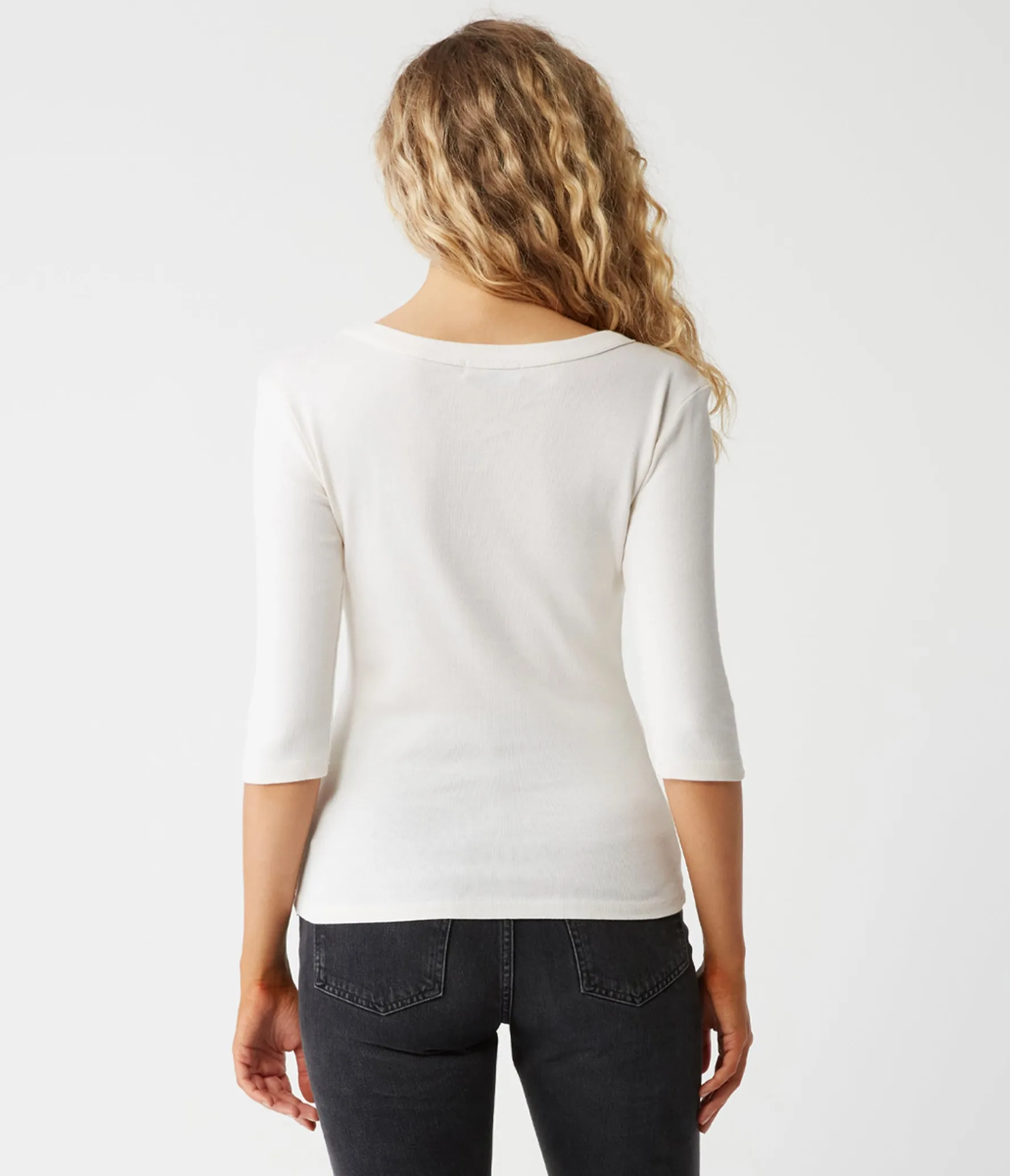 Dot 3/4 Sleeve Tee