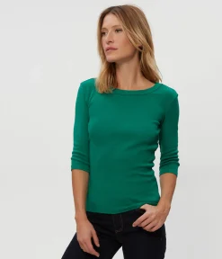 Dot 3/4 Sleeve Tee