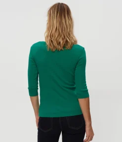 Dot 3/4 Sleeve Tee