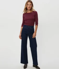 Dot 3/4 Sleeve Tee
