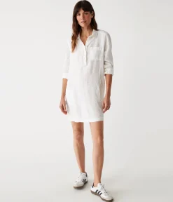 Eleanor Linen Shirt Dress