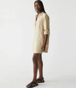 Eleanor Linen Shirt Dress