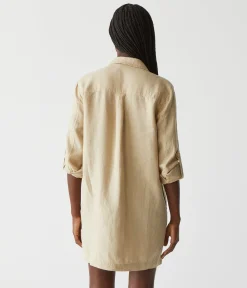 Eleanor Linen Shirt Dress