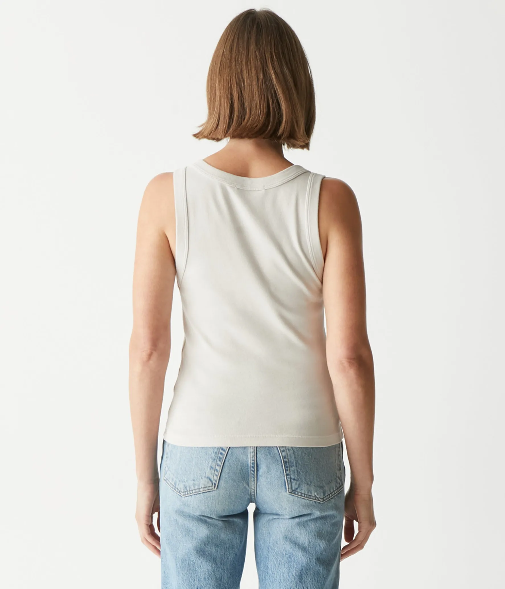 Elodie Cropped Scoop Neck Tank