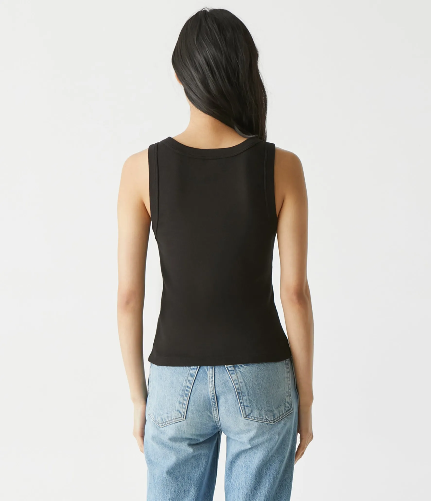 Elodie Cropped Scoop Neck Tank
