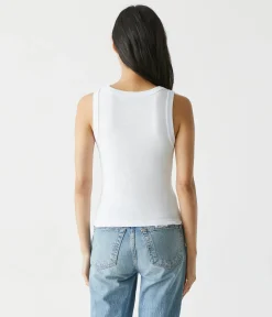 Elodie Cropped Scoop Neck Tank