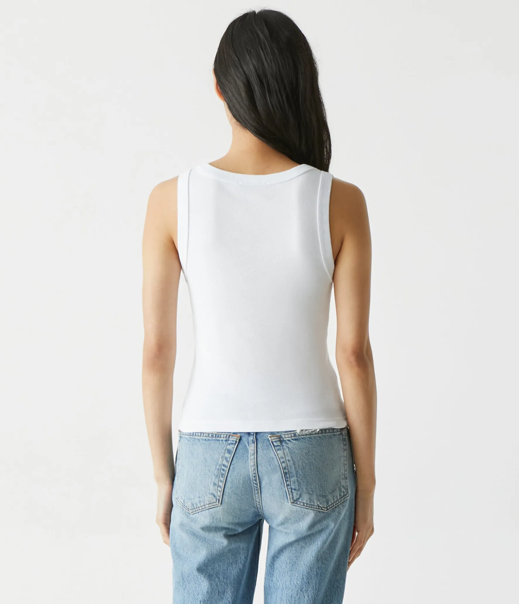 Elodie Cropped Scoop Neck Tank