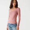 Emilia Scoop Neck Tee