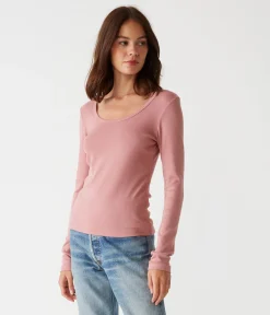 Emilia Scoop Neck Tee