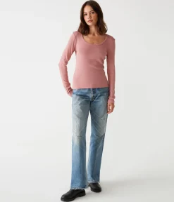Emilia Scoop Neck Tee