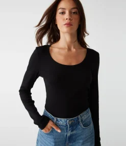 Emilia Scoop Neck Tee