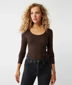 Emilia Scoop Neck Tee