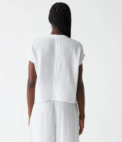 Evie Gauze Surplice Top