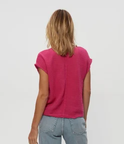 Evie Gauze Surplice Top