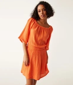 Fernanda Gauze Convertible Dress