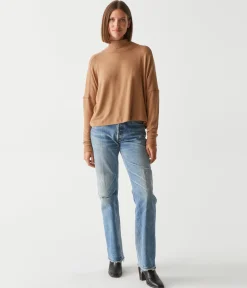 Frida Mock Neck Top