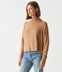 Frida Mock Neck Top