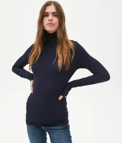 Gail Ribbed Turtleneck