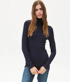 Gail Ribbed Turtleneck