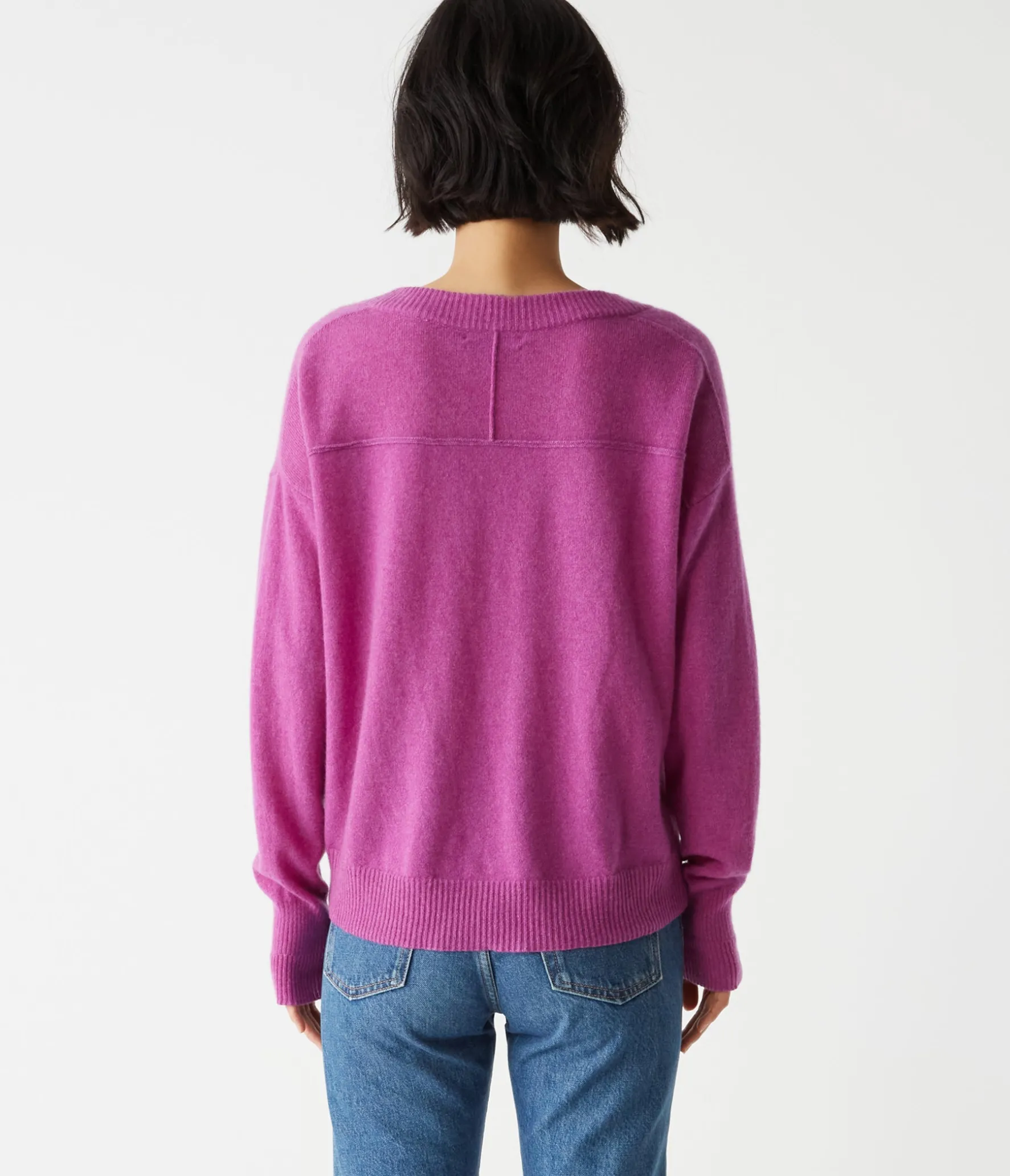 Gemma V-Neck Cashmere Sweater