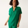 Gigi Gauze Popover Top