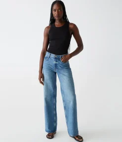 Gina Ribbed Crop Tank